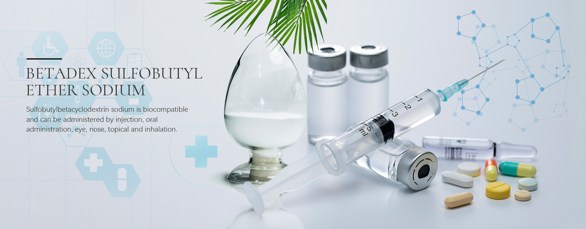 Txinako Betadex Sulfobutyl Ether Sodium Fabrikatzaileak