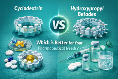 Cyclodextrin vs Hydroxypropyl Betadex: Zein da hobea zure behar farmazeutikoetarako?
